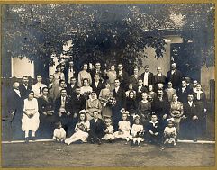 svatební fotografie Alfons Malohlava a Božena Englišová. 16. 7. 1923